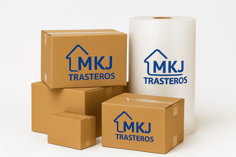 MATERIAL EMBALAJE para trasteros en valencia con cajas